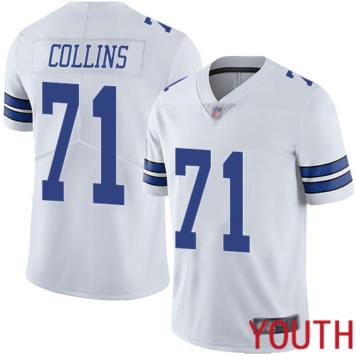 Youth Dallas Cowboys Limited White La el Collins Road #71 Vapor Untouchable NFL Jersey->youth nfl jersey->Youth Jersey